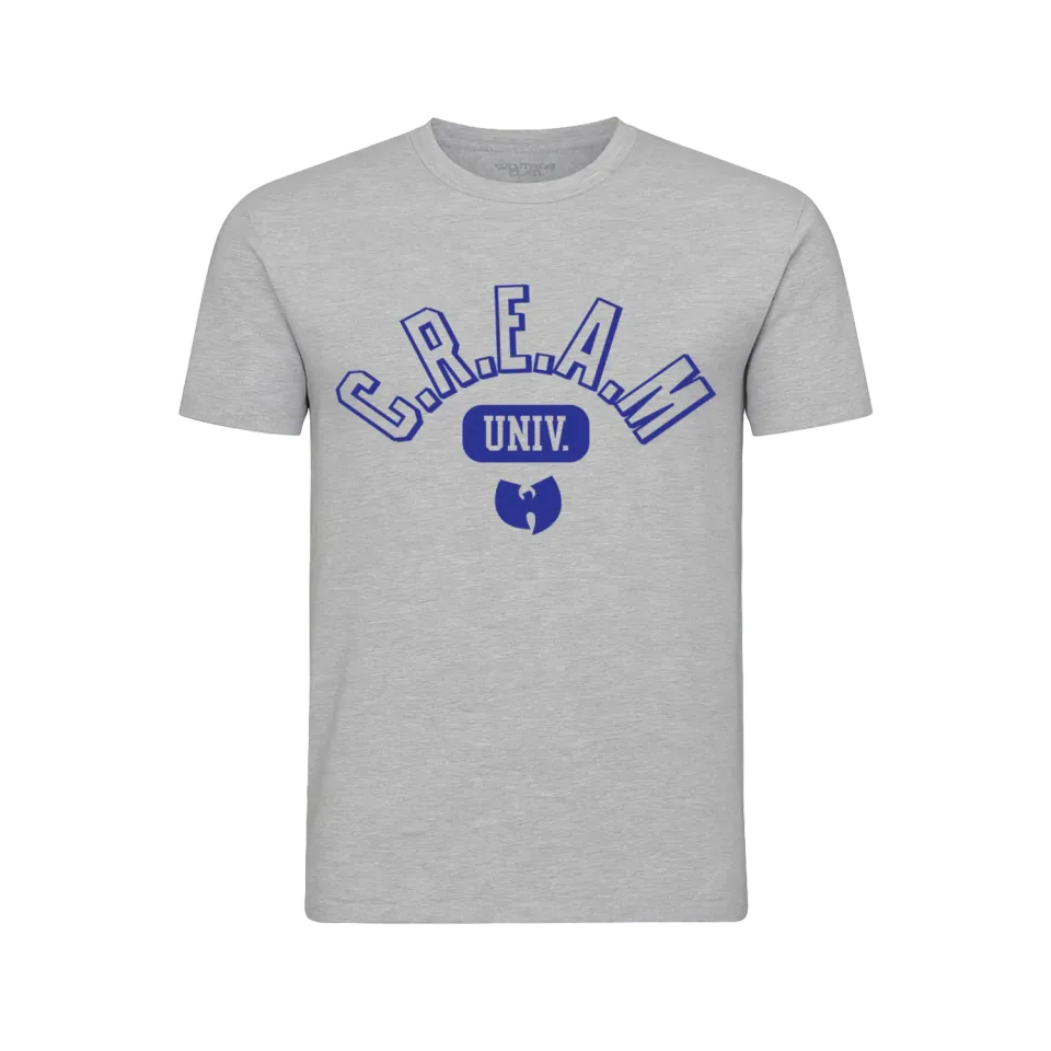 Wu-Tang C.R.E.A.M. University Kinder T-Shirt Grau