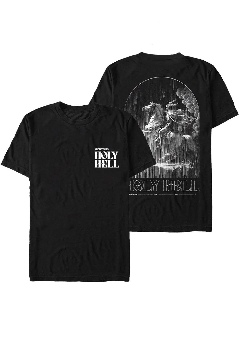 Impericon Holy Hell Rider T-Shirt schwarz Jersey