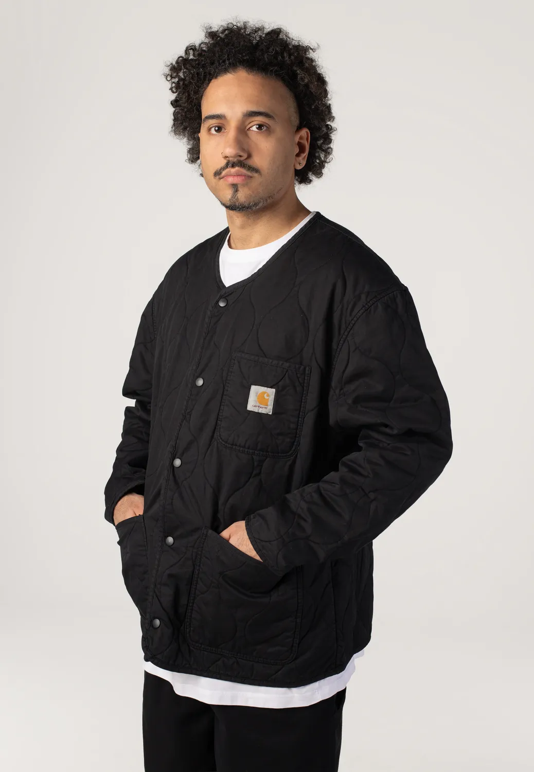 Impericon Skyton Liner Black Jacke schwarz Twill