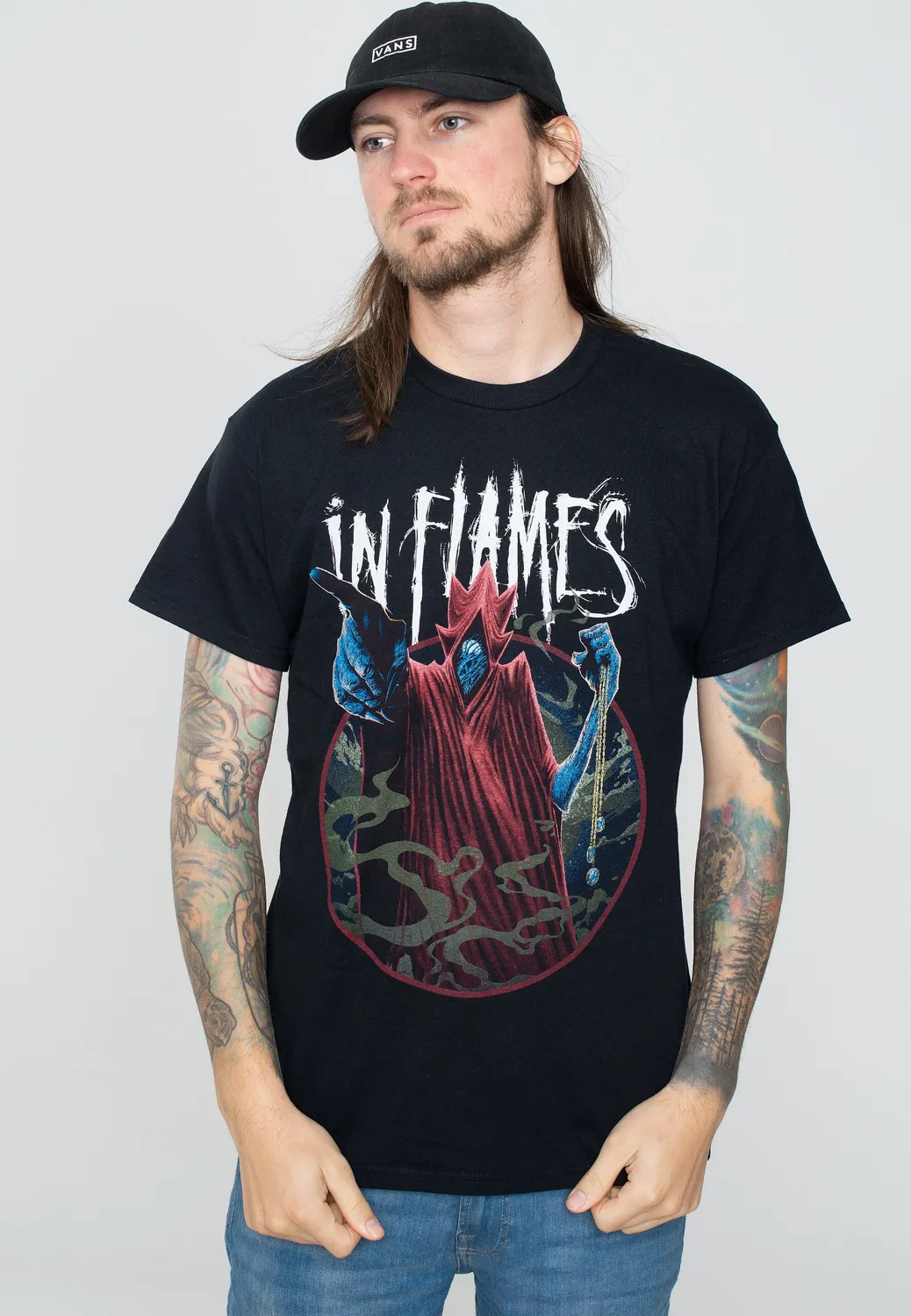 Impericon Time Jester T-Shirt schwarz Death Metal