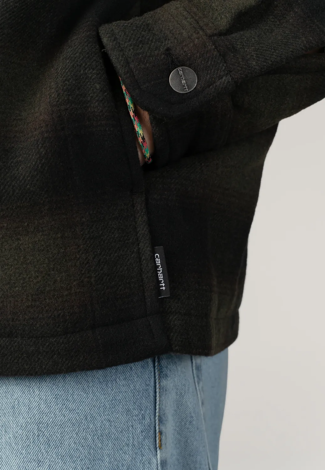 Alton Check Cypress Jacke grün Twill Herren