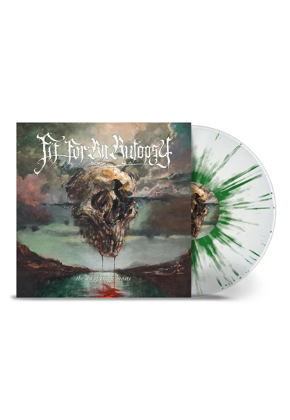 Fit For An Autopsy The Sea Of Tragic Beasts Vinyl White/Green Splatter
