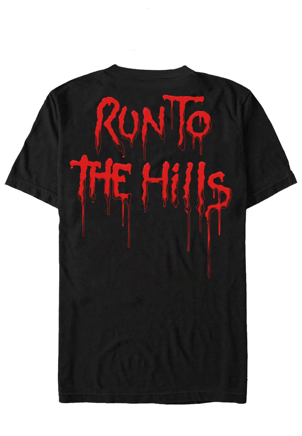 Iron Maiden Run To The Hills T-Shirt schwarz Thrash Metal
