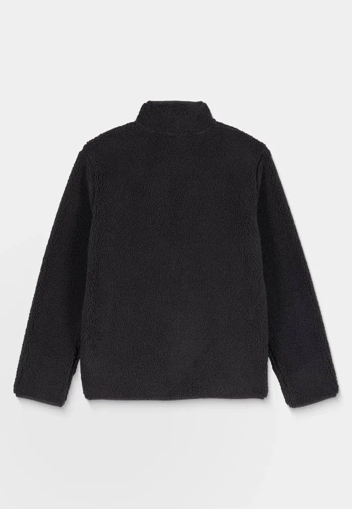 Impericon Storm Stone Zip Fleece Jacke asphalt black