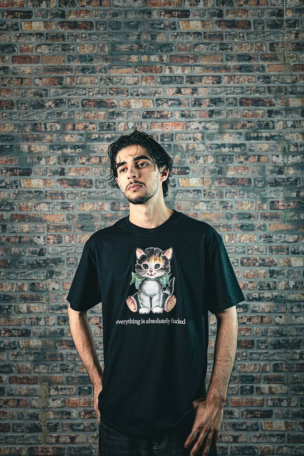 Paleface Swiss Cursed Cat T-Shirt Baumwolle