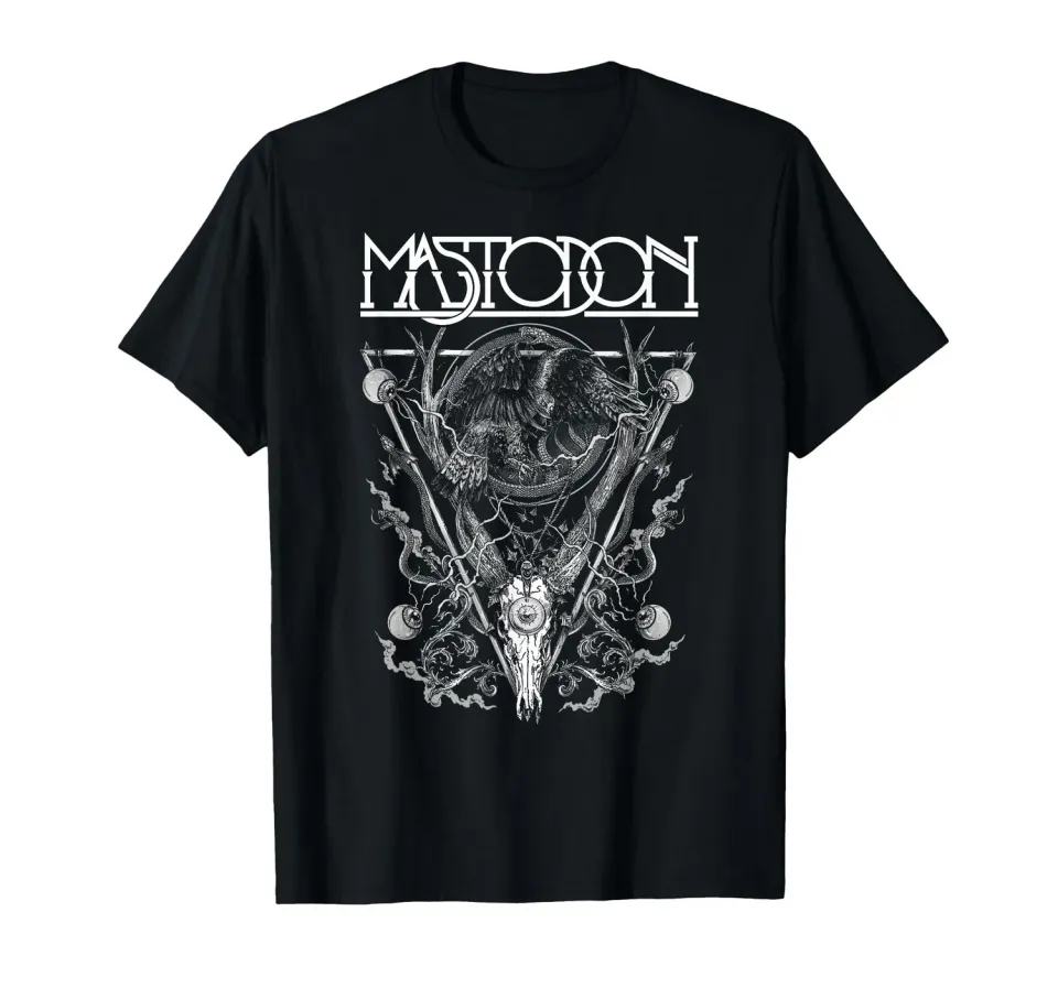 Mastodon Five Eyes T-Shirt Herren Schwarz L