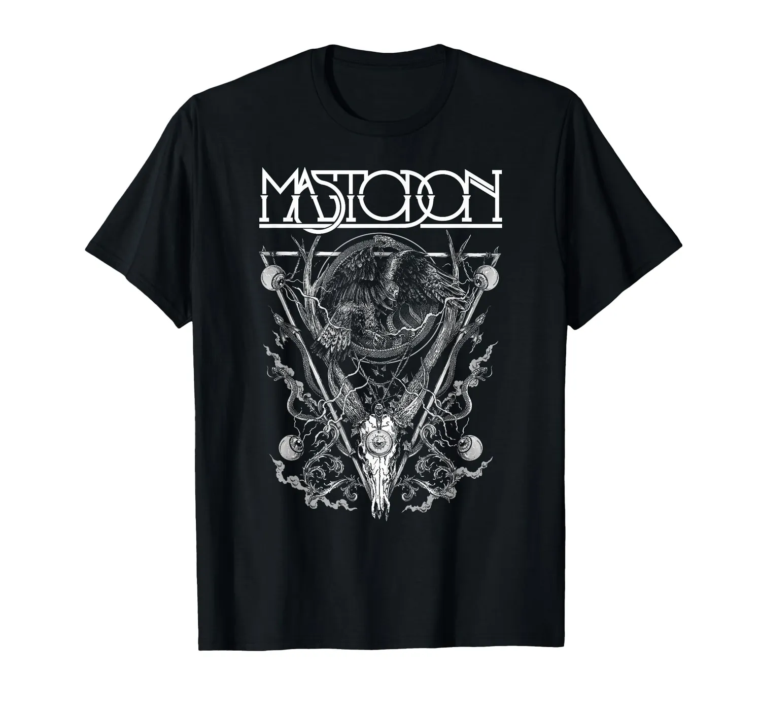 Mastodon Five Eyes T-Shirt Augen Print