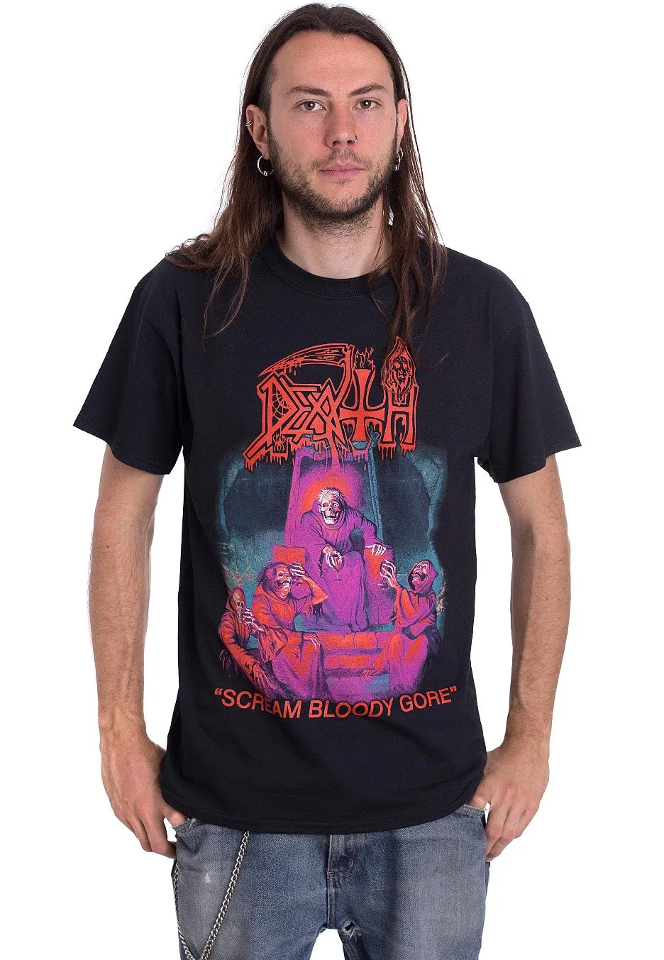 Scream Bloody Gore T-Shirt schwarz Death Metal