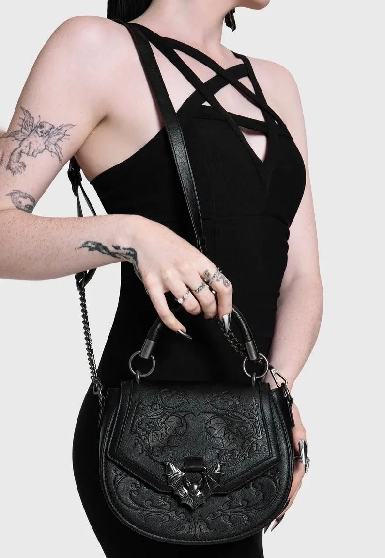 Winged Night Black Tasche Onesize Saddle Bag