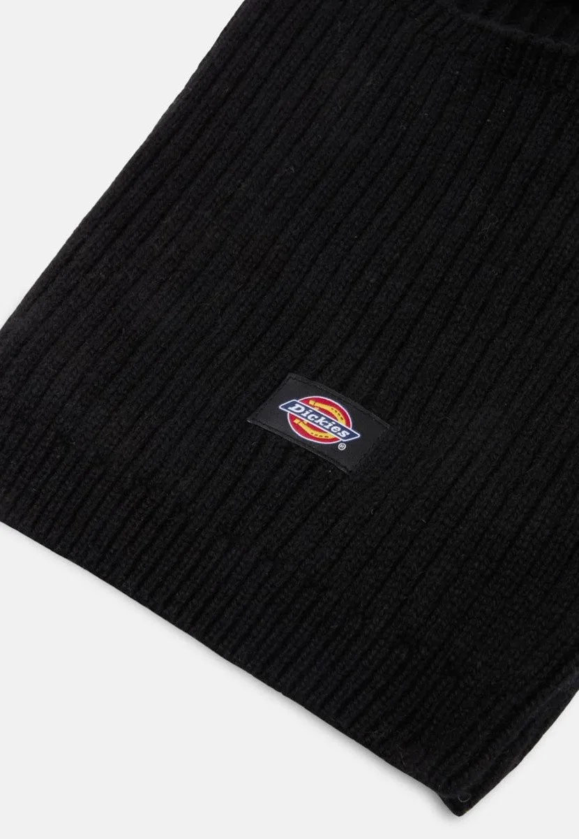 Dickies Rib Black Sturmhaube Schwarz Onesize Strick
