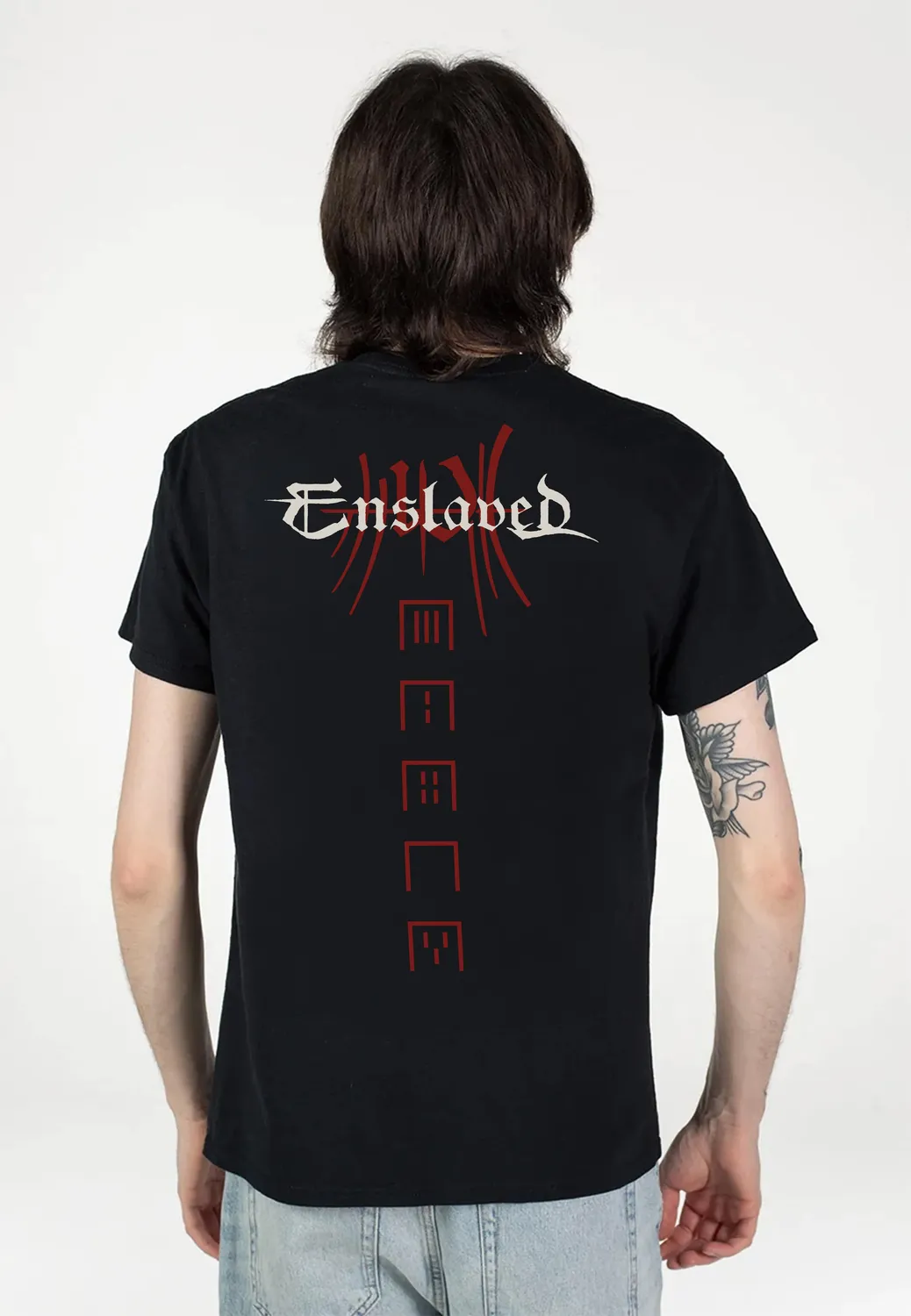 Impericon E T-Shirt schwarz Jersey kurzarm