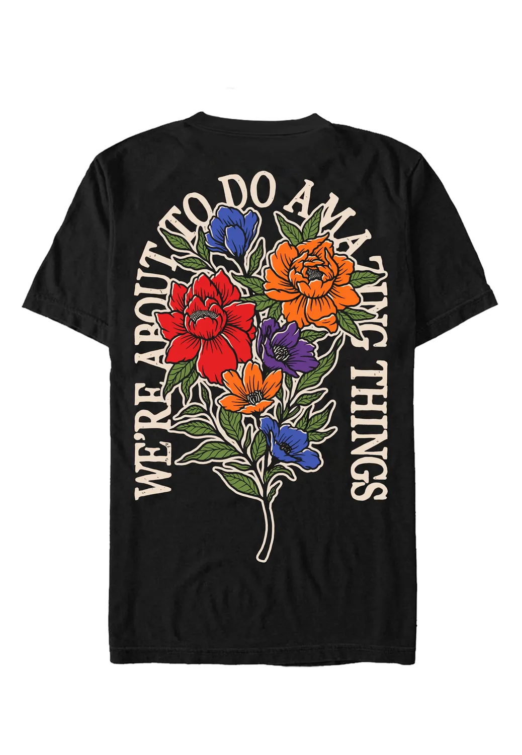 Impericon Amazing Flowers T-Shirt schwarz Rock
