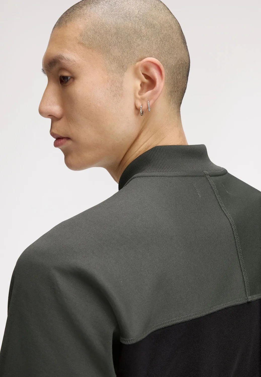 Impericon Colour Block Track Field Green Trainingsjacke grün