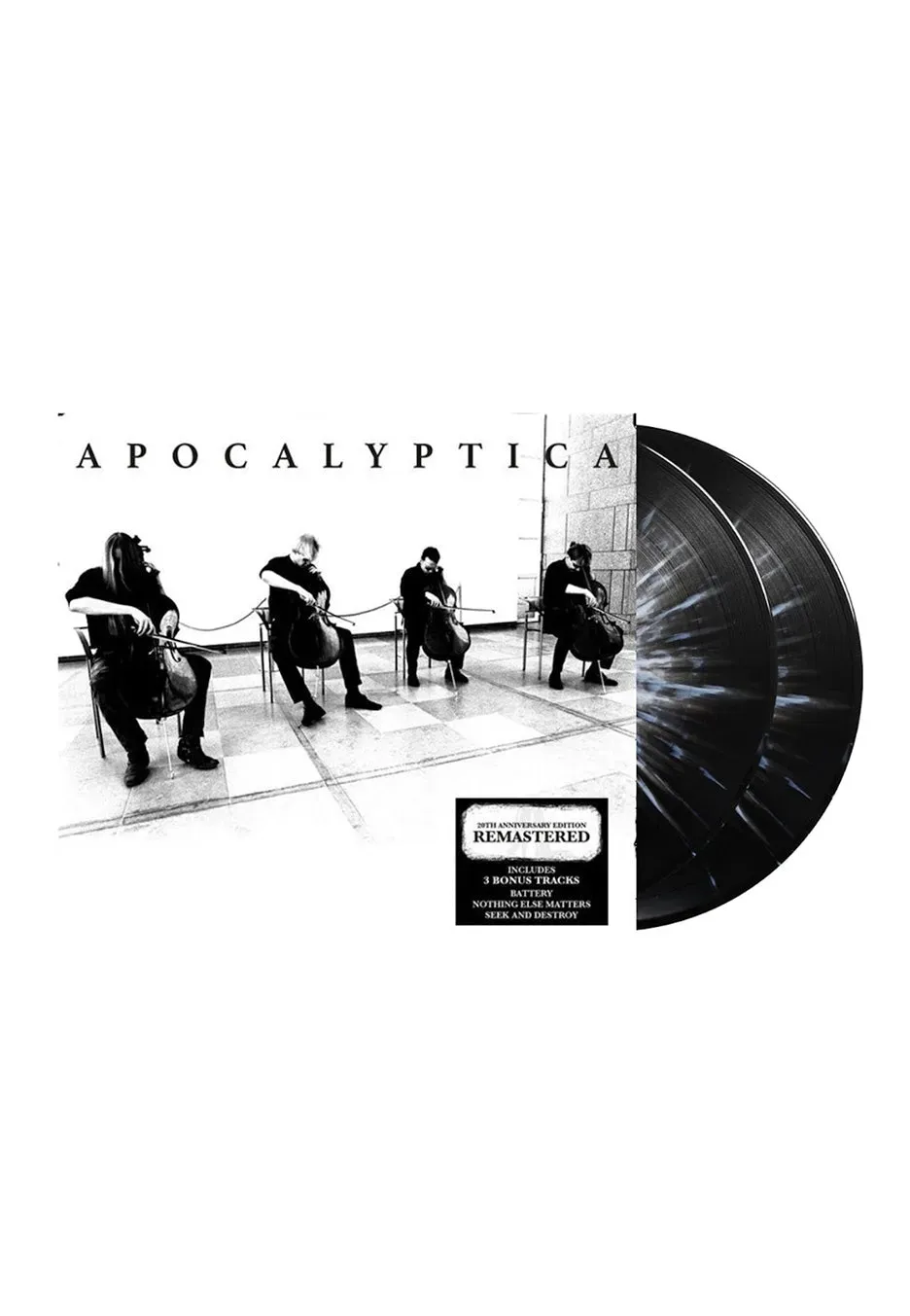 Impericon Plays Metallica Ltd. Vinyl schwarz-weiß Splatter 2LP