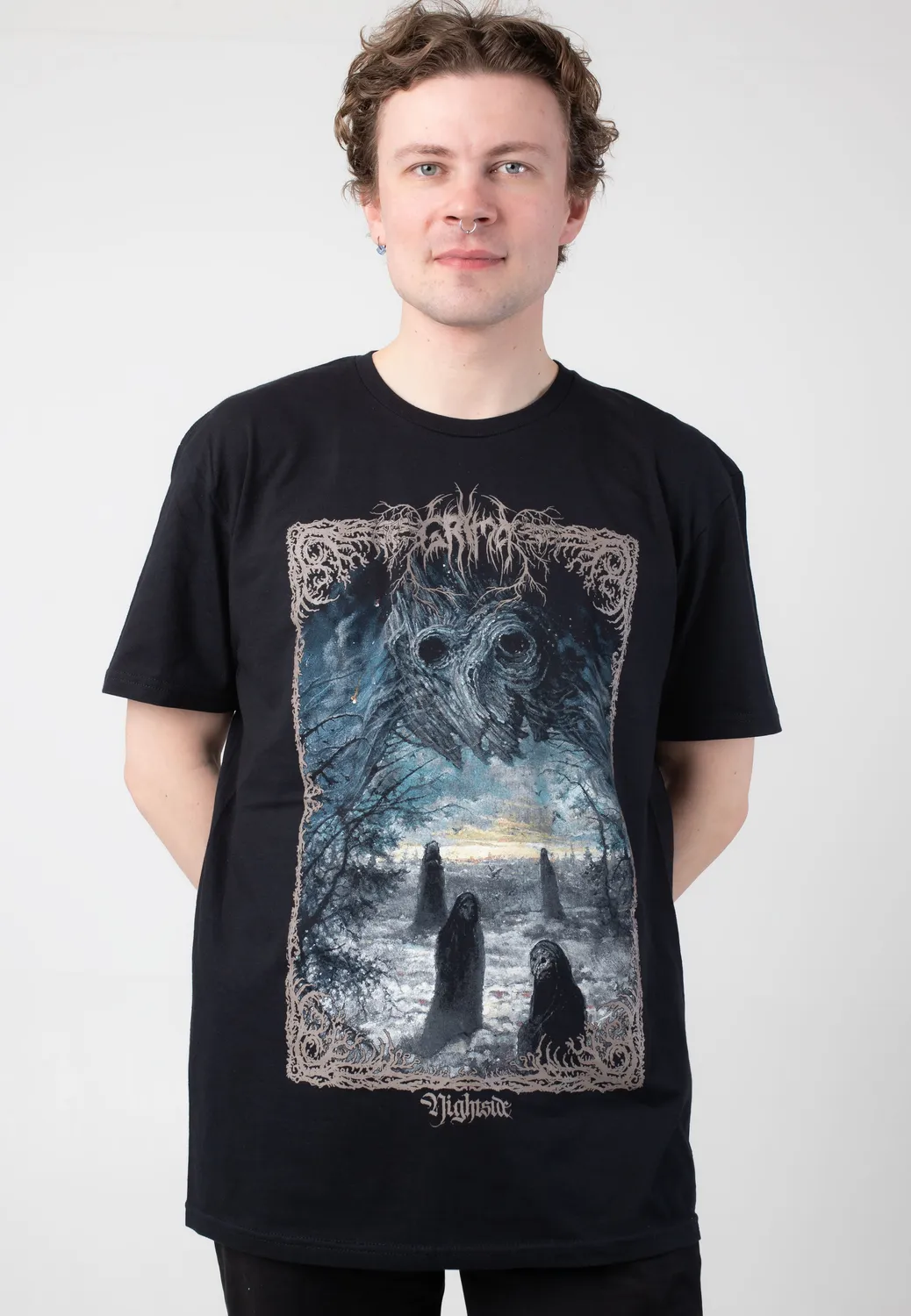 Impericon Nightside T-Shirt schwarz Black Metal