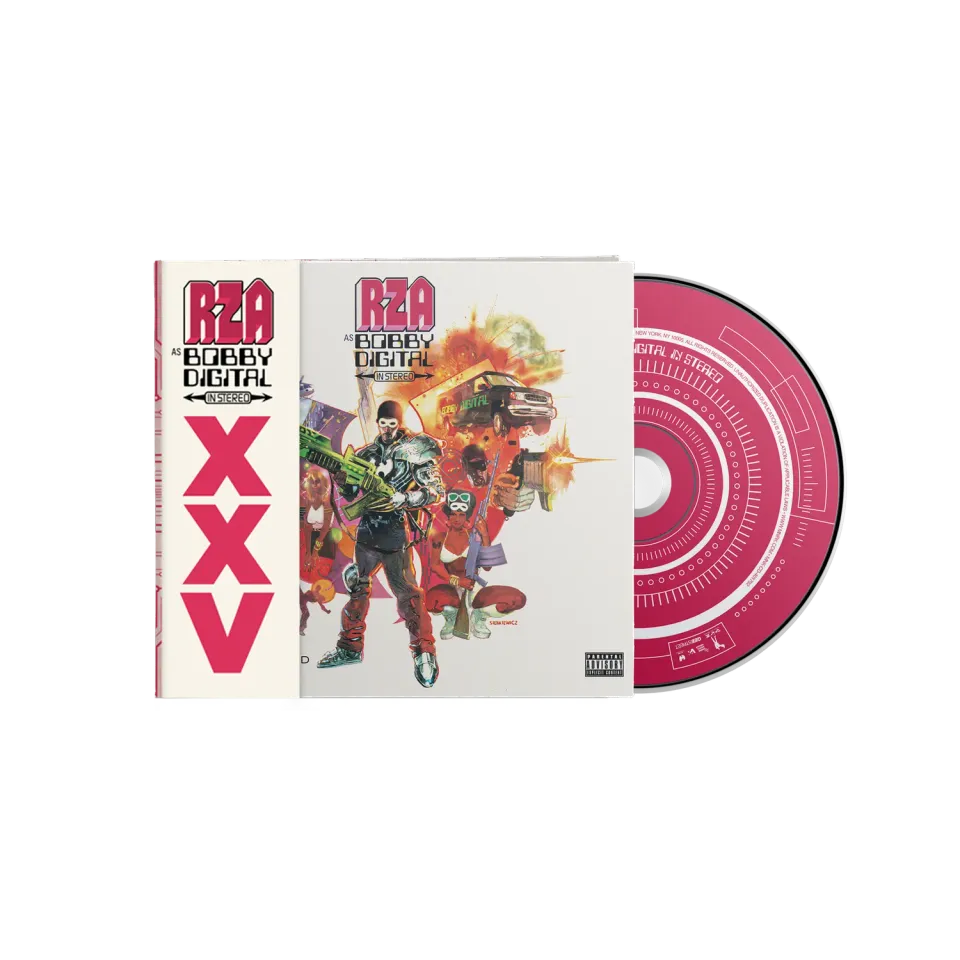 Wu-Tang RZA Bobby Digital In Stereo CD 25th Anniversary