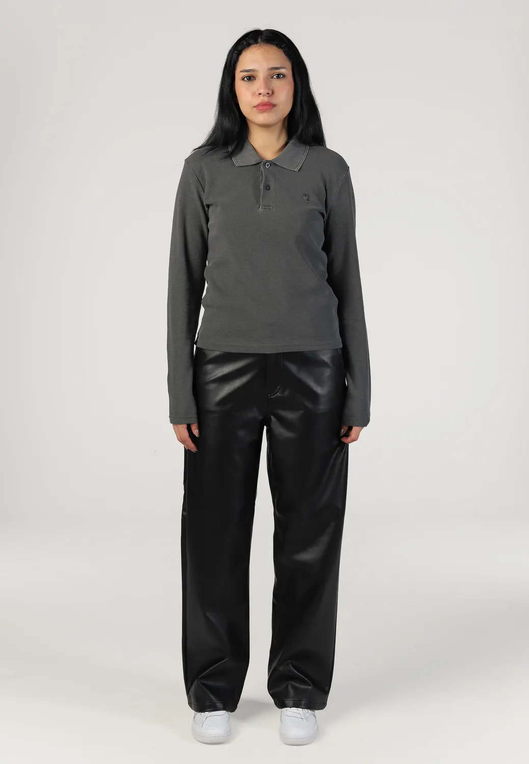 Impericon Dora Garment Dyed Longsleeve schwarz Damen