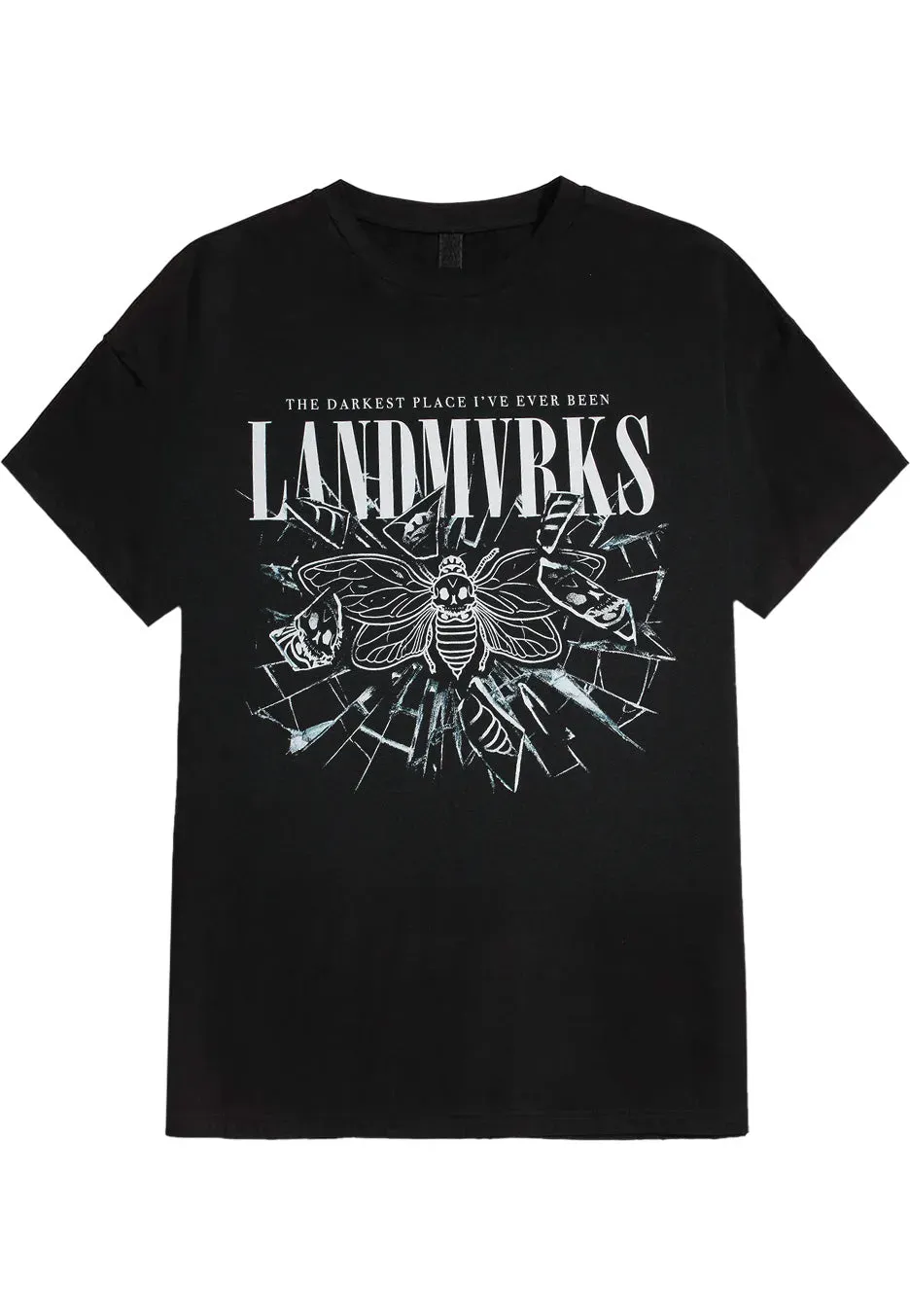 Impericon Shattered Glass T-Shirt schwarz unisex