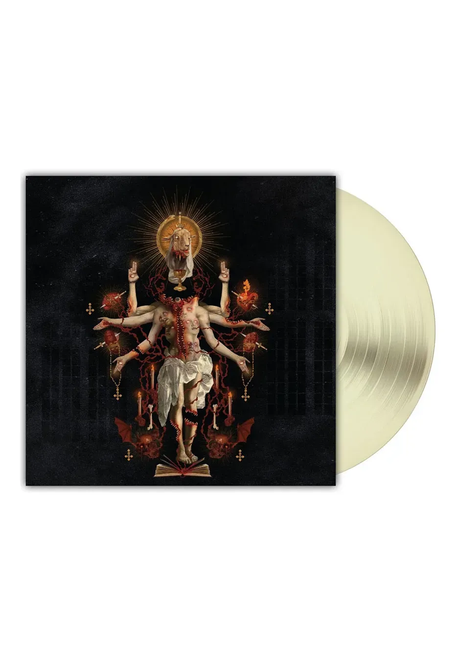 Impericon Dead Deities Bone White Vinyl LP limitiert