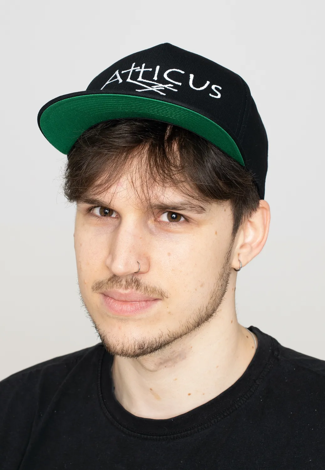 Impericon Double Cross Cap Schwarz Snapback