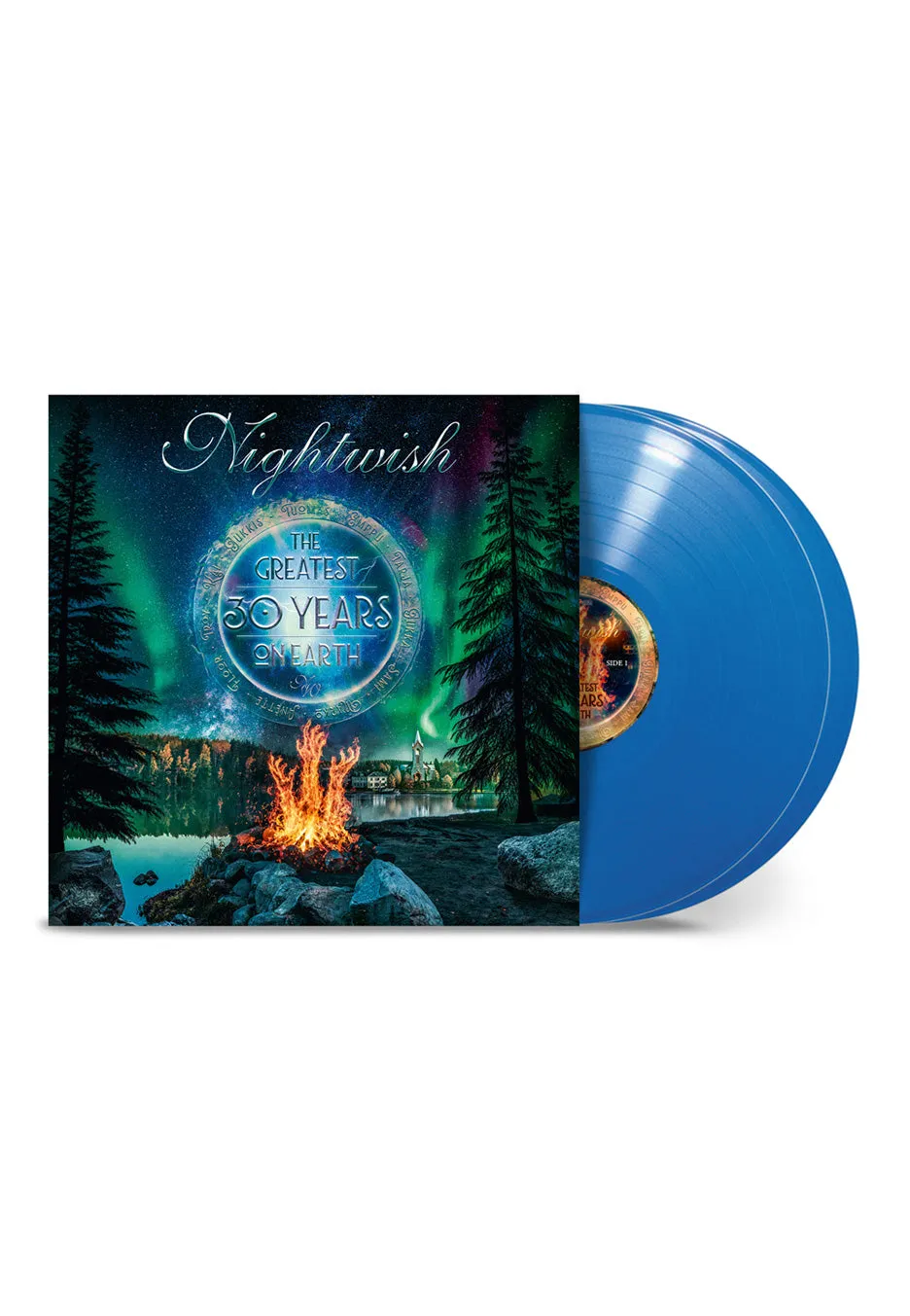 Nightwish The Greatest 30 Years On Earth Box-Set 4 Vinyl silber-blau