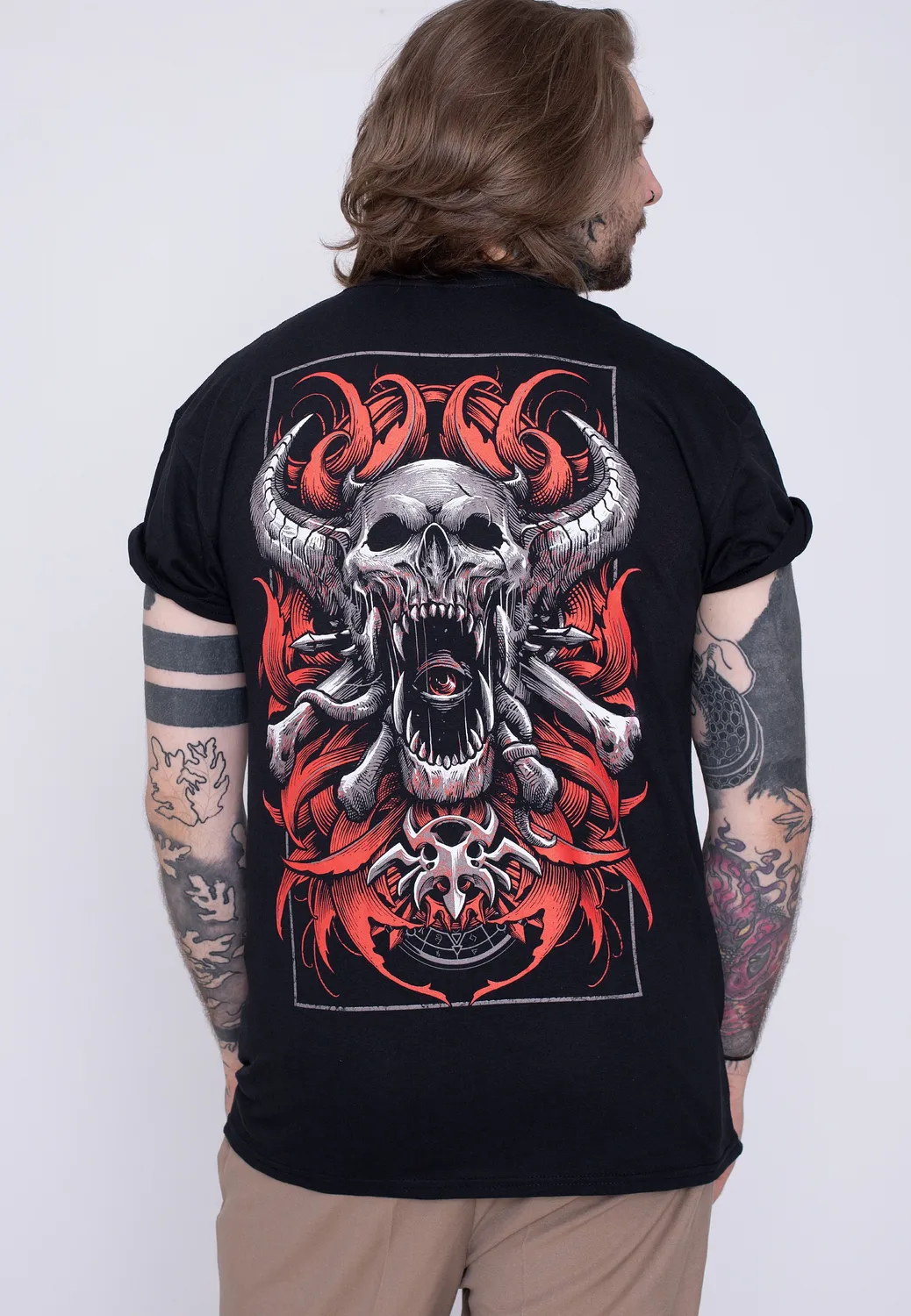 Impericon Red Banner T-Shirt L schwarz Deathcore