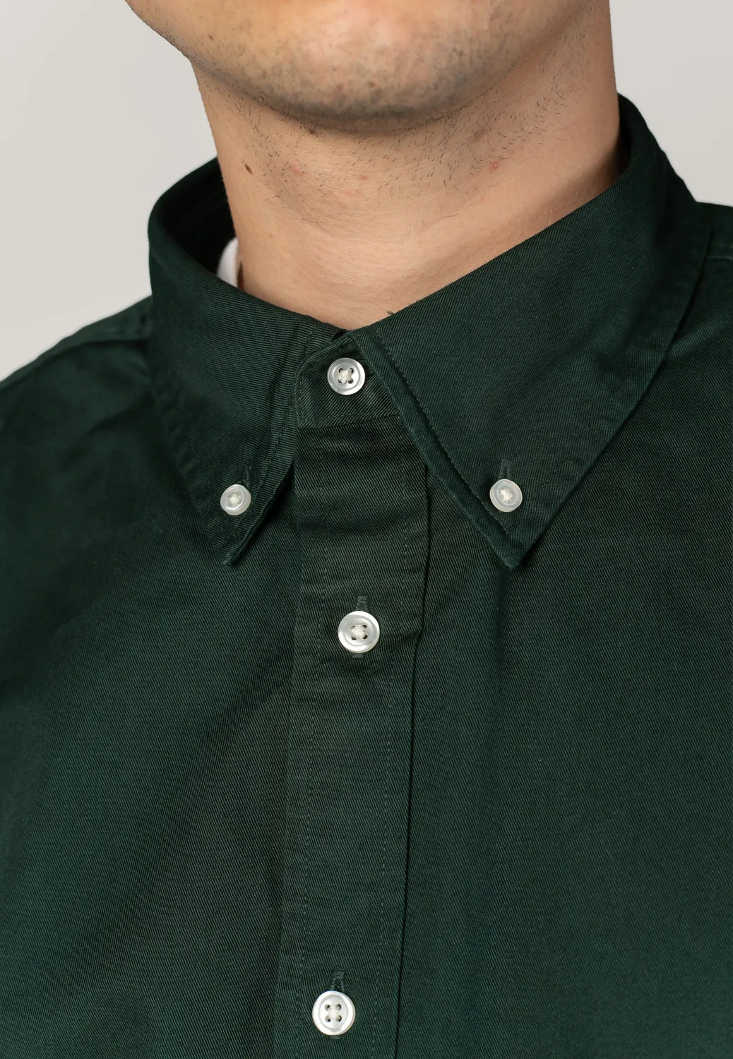 Impericon OG Madison Dark Scarab Hemd grün Twill