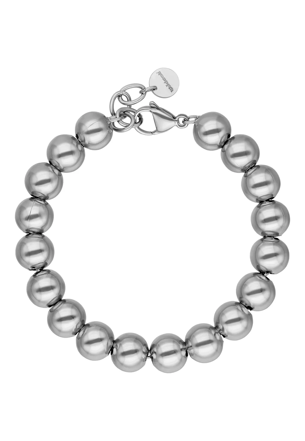 Impericon Bubble Silver Armband grau Streetwear