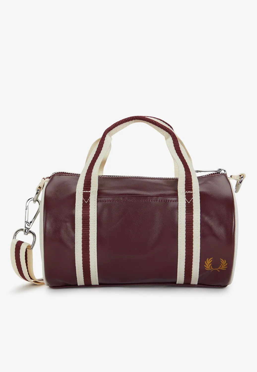 Impericon Classic Mini Barrel Dufflebag Oxblood Ecru
