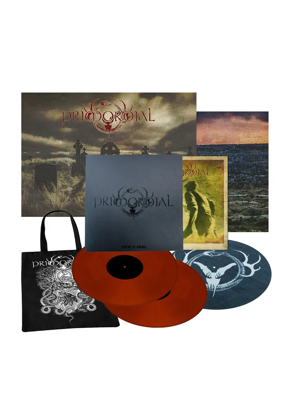 Impericon How It Ends Special Edition Boxset 2 Vinyl brick red