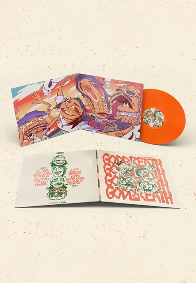 Impericon Godbreath Ltd. Neon Orange Vinyl Pop Punk limitiert