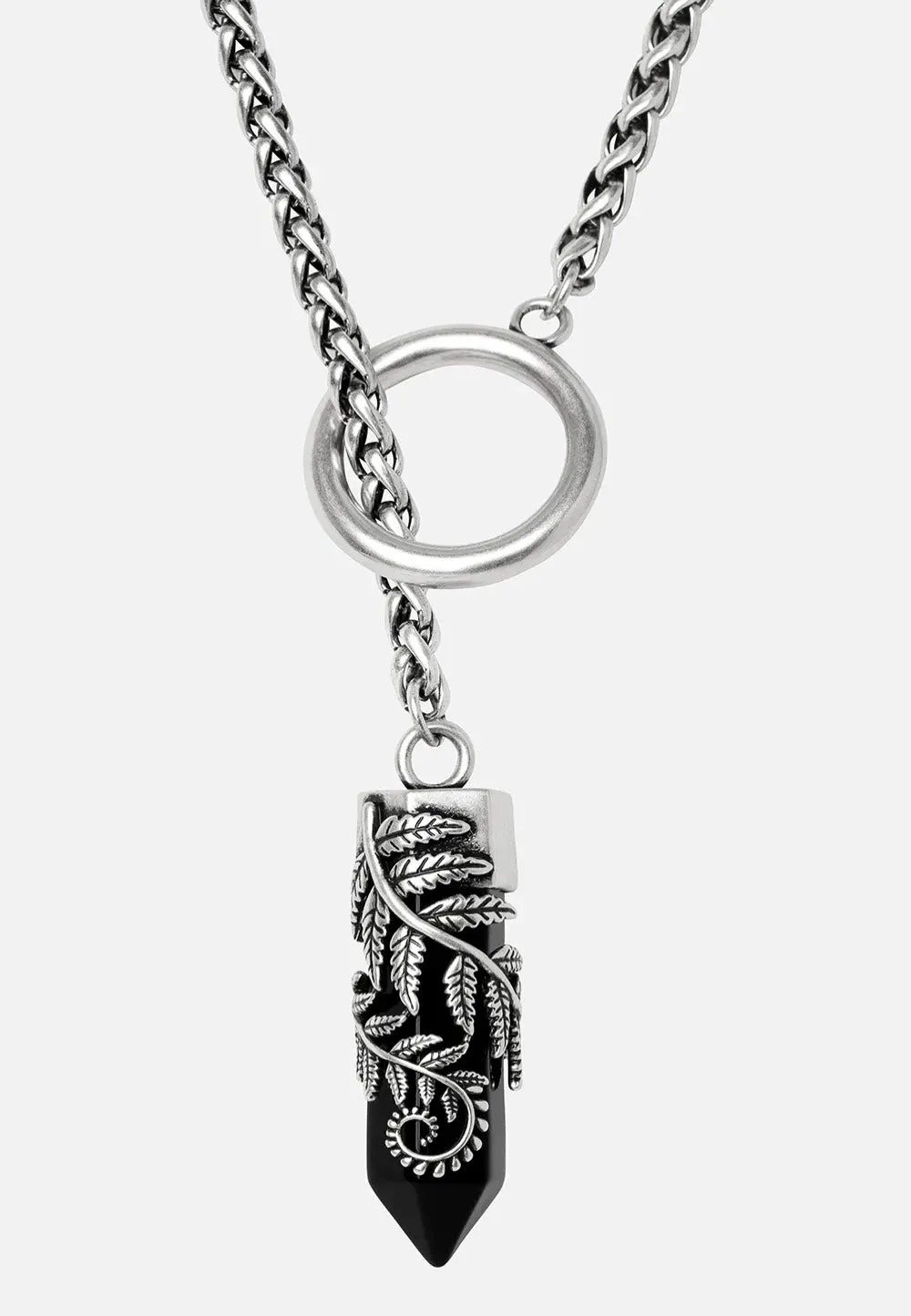 Impericon Crystal Fern O-Ring Silver Kette Onesize silber