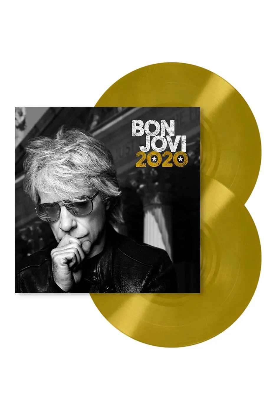 Bon Jovi 2020 Golden Colored 2 Vinyl Rock