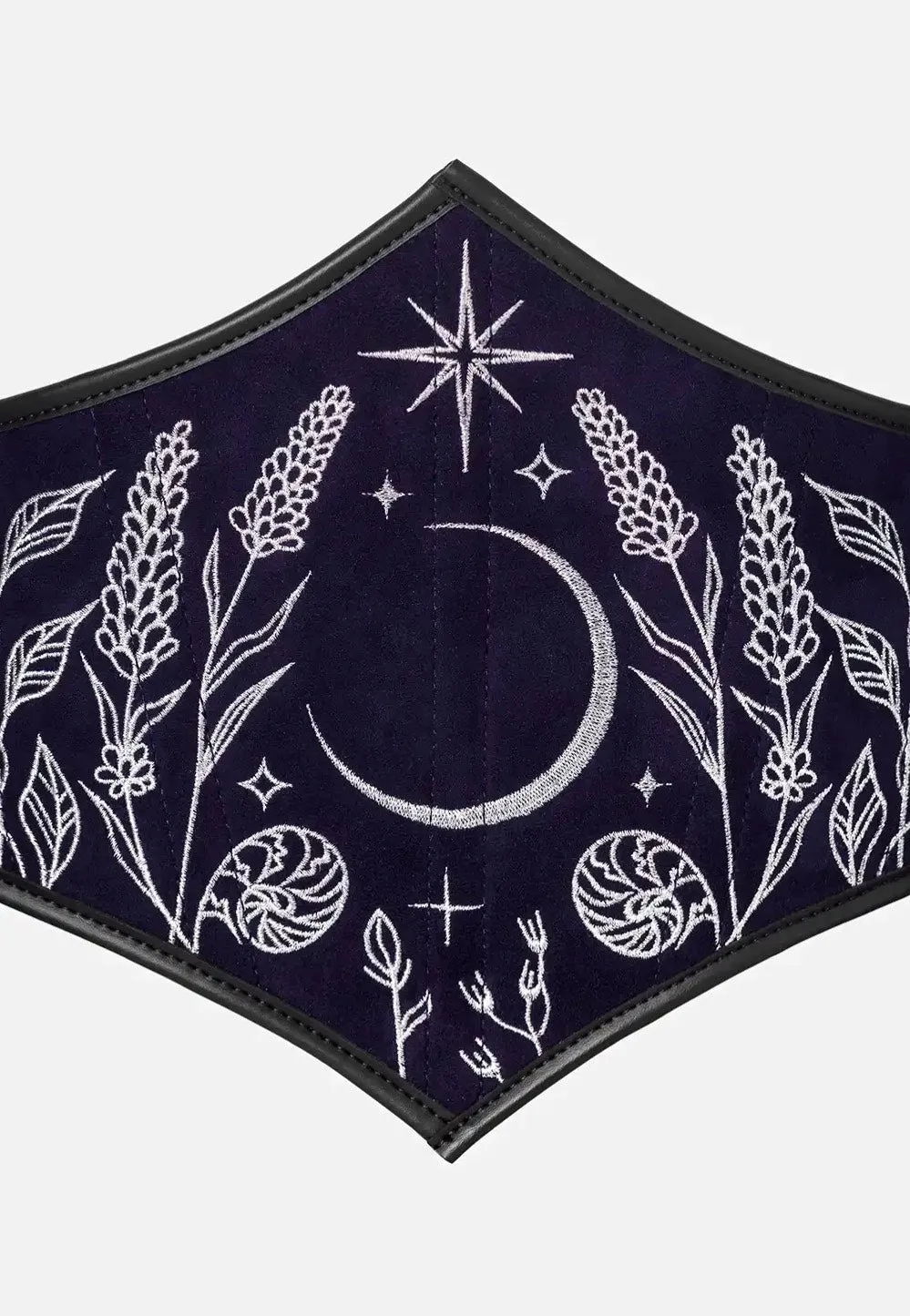Impericon Celestial Corset Gürtel schwarz Suede