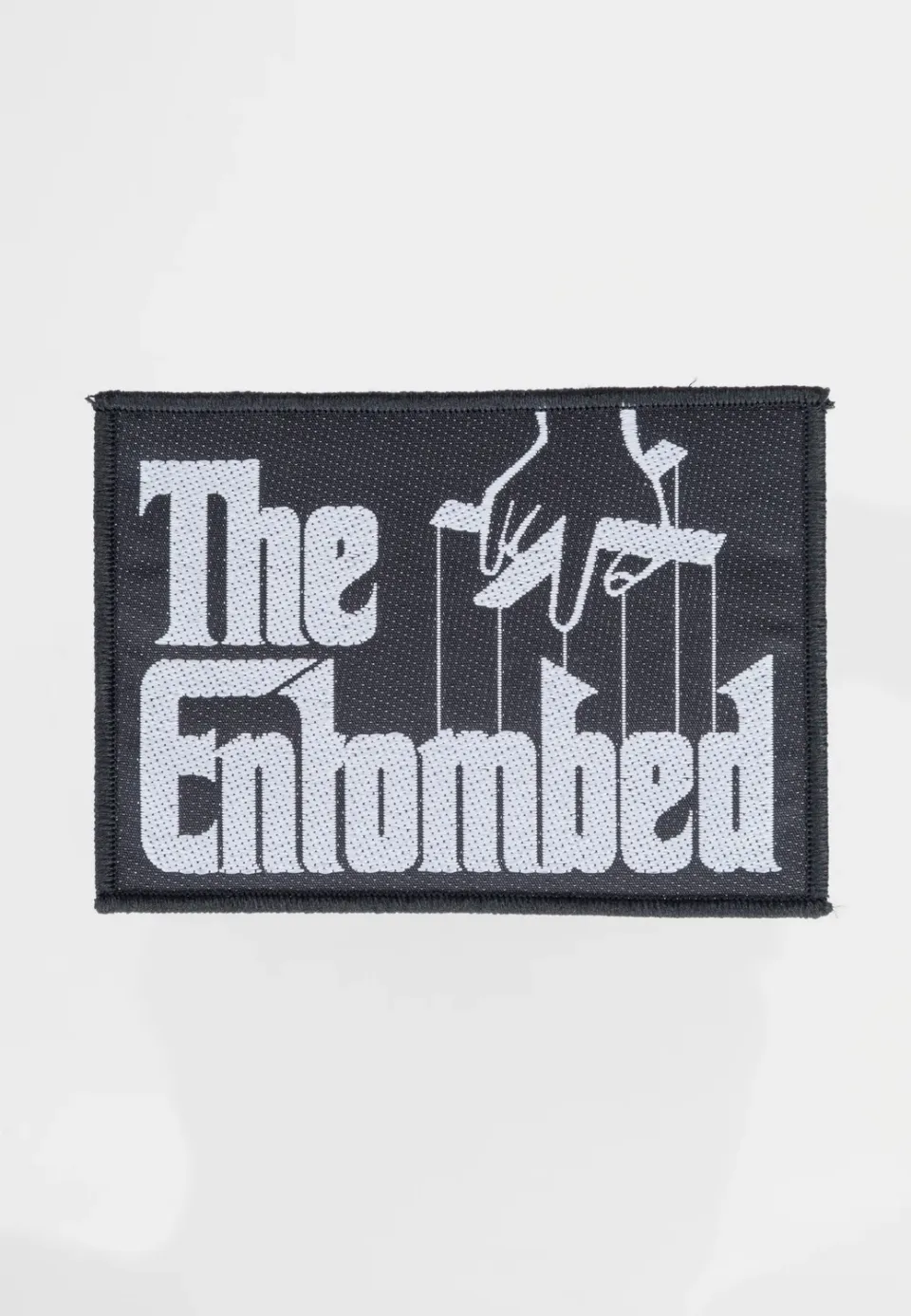 Impericon Godfather Logo Aufnäher Schwarz Polyester