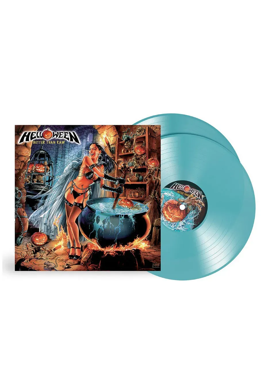 Helloween Better Than Raw Expanded Doppel-Vinyl Türkis