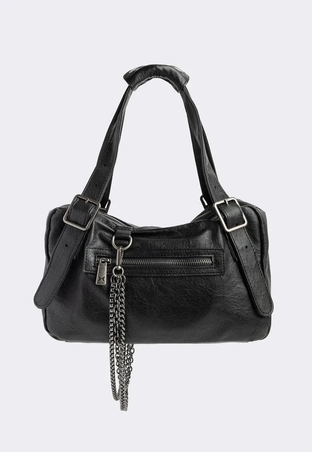 Impericon Soot Vegan Shoulder Black Tasche
