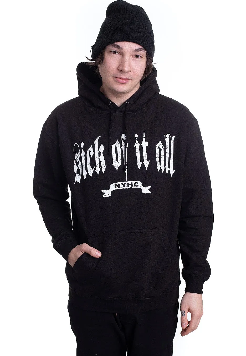 Impericon Logo Hoodie schwarz New York Hardcore Unisex
