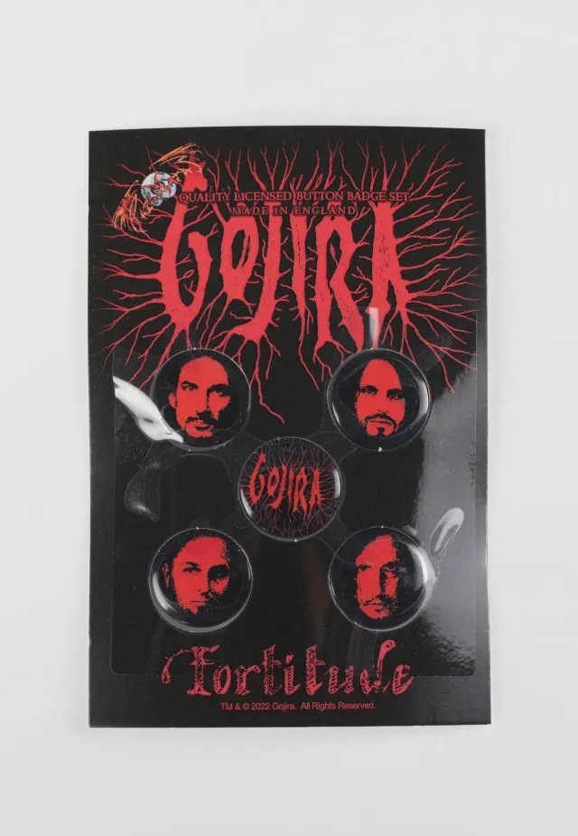 Impericon Fortitude Button Onesize Metall bunt