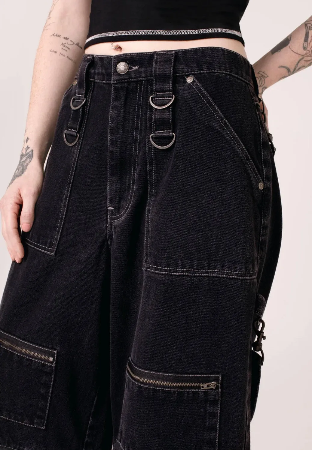 Sid X Black Jeans schwarz Baggy Relaxed Fit