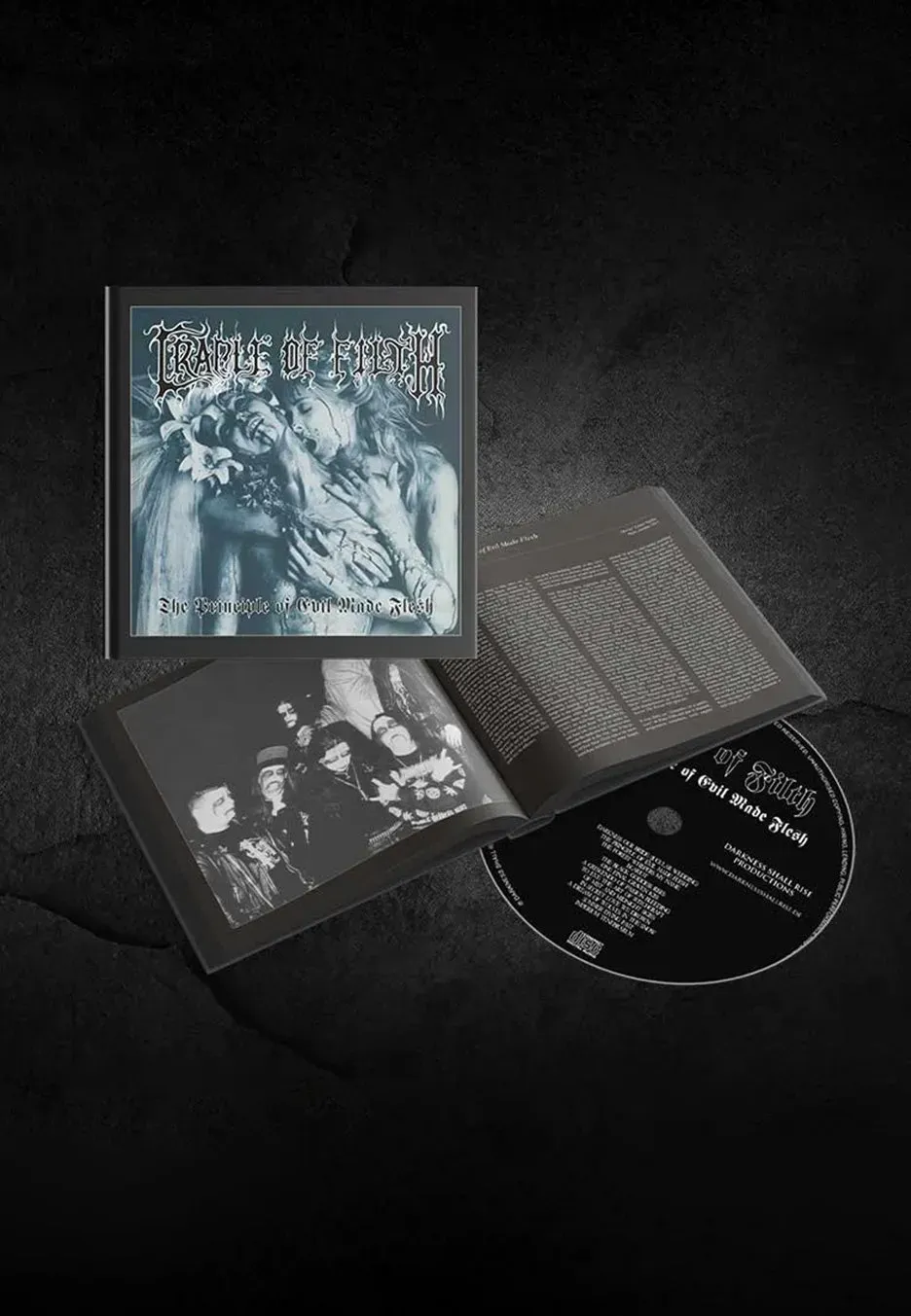 Cradle of Filth The Principle Of Evil Made Flesh CD Digibook