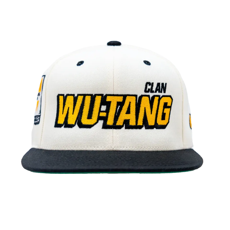 Wu-Tang Varsity Snapback Cap Schwarz