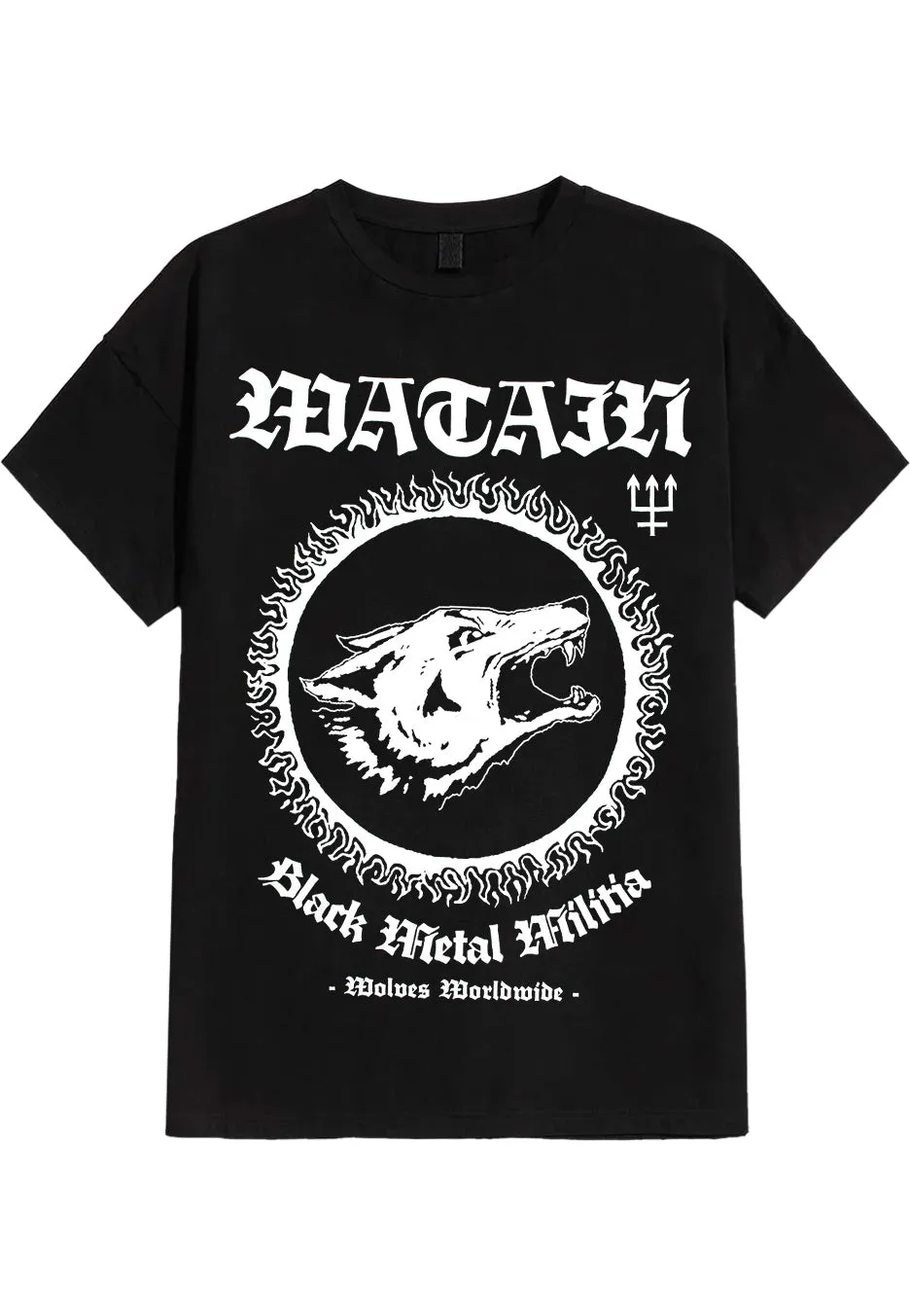 Impericon Black Metal Militia T-Shirt schwarz Unisex S-3XL