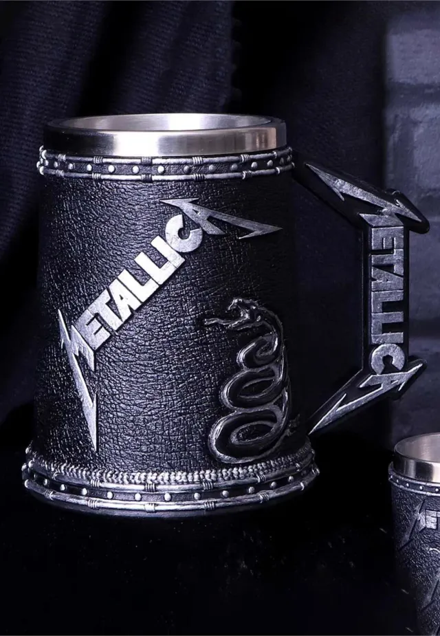 Metallica The Black Album Trinkkrug Onesize Metall