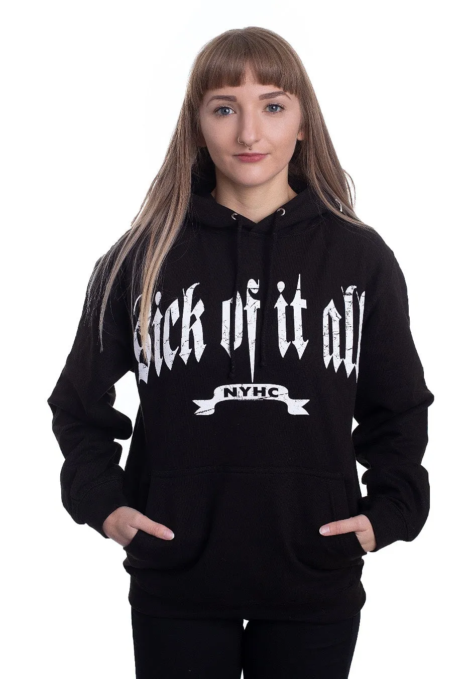 Impericon Logo Hoodie schwarz New York Hardcore Unisex