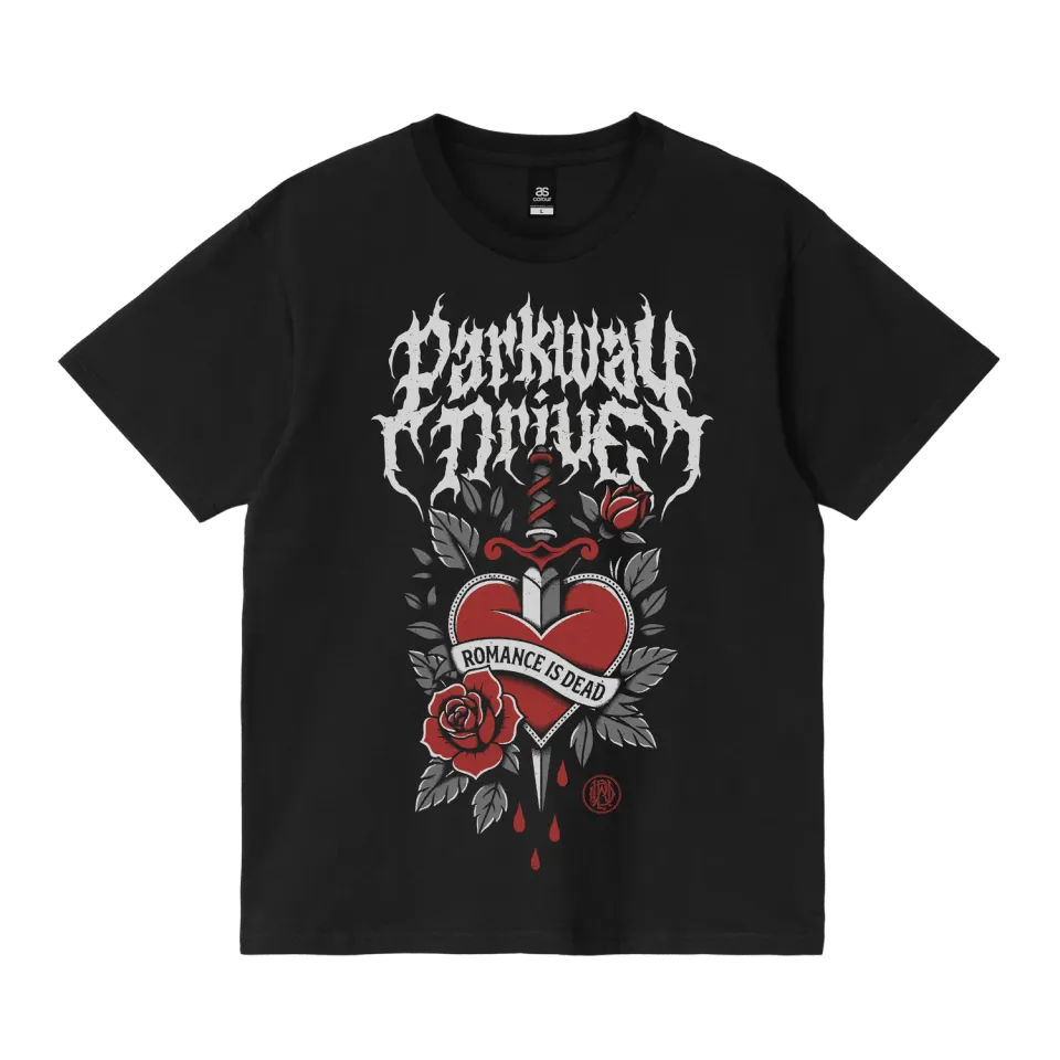 Parkway Drive Romance Is Dead T-Shirt schwarz