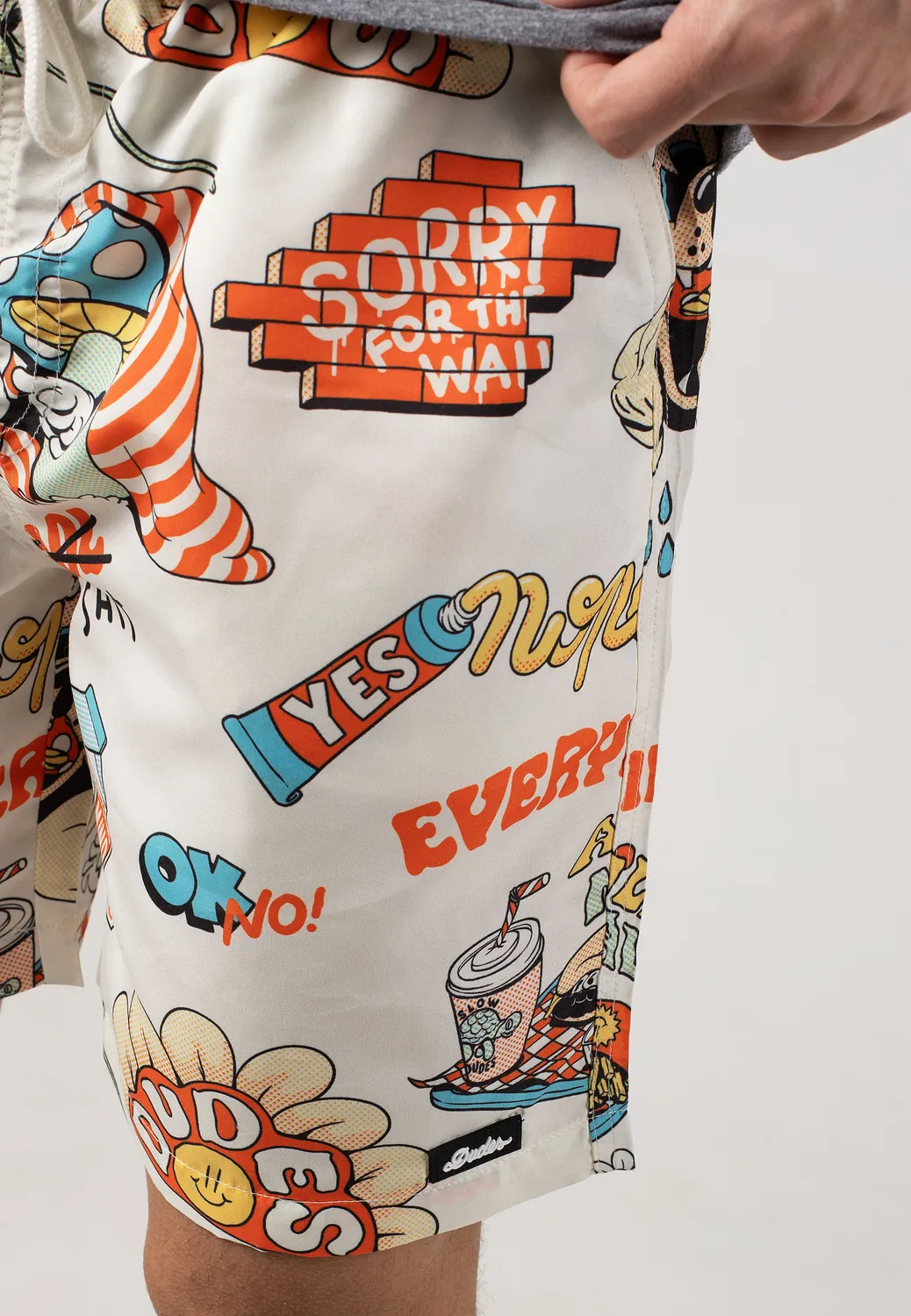 Impericon A Pill Meal Board Shorts Multicolor Synthetik