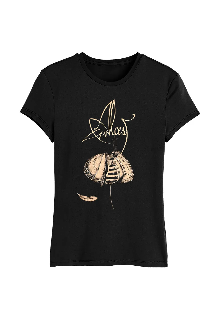 Helmet Girly T-Shirt schwarz Damen