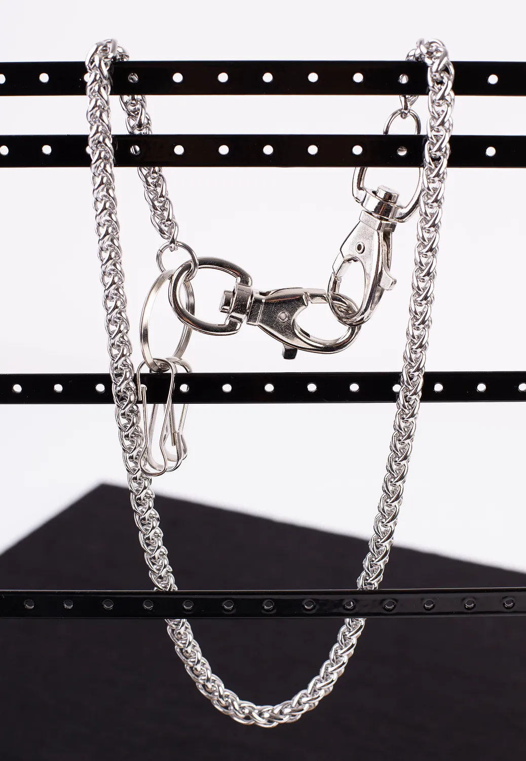 Impericon Metal Braid Wallet Chain grau