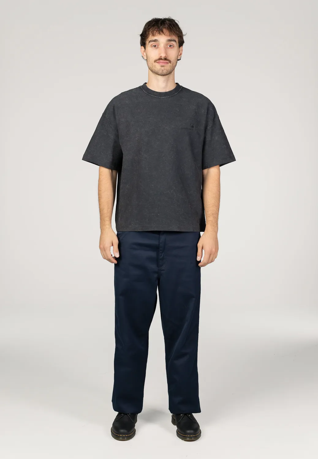 Impericon Lambert Moon Wash Black T-Shirt schwarz Jersey